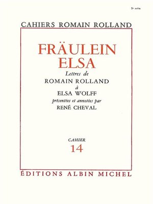 cover image of Fraülein Elsa